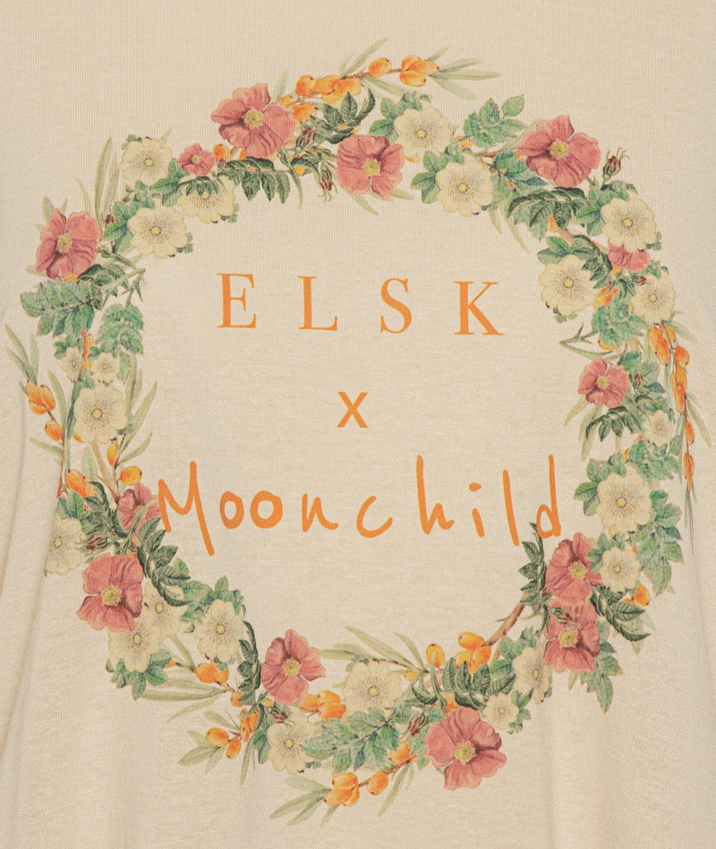 RE.ELSK 11033 | MY x ELSK THILDA TEE | OATMEAL