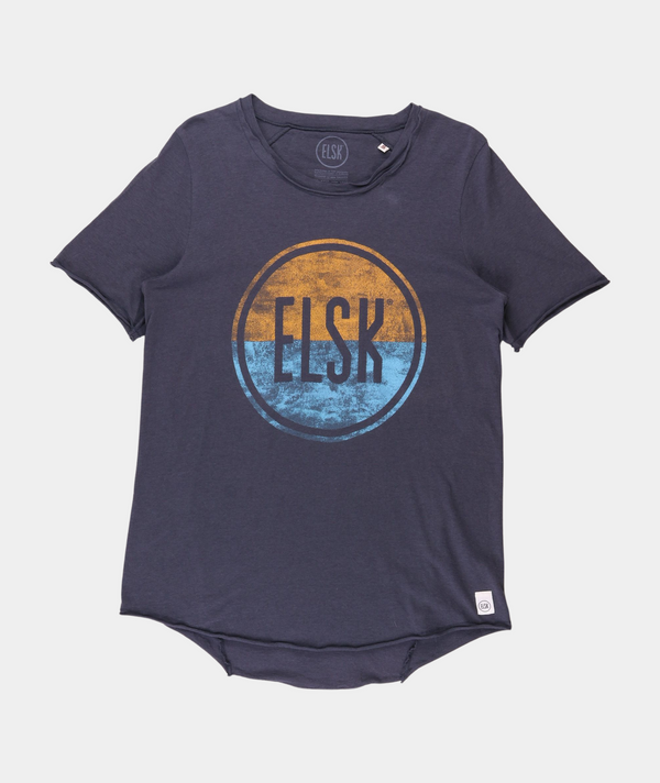 RE.ELSK MEN'S ROUND LOGO T-SHIRT
