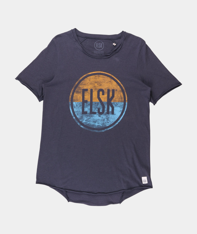 RE.ELSK MEN'S ROUND LOGO T-SHIRT
