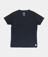 RE.ELSK 0101 | ELSK® ESSENTIAL V-NECK MEN’S TEE | BLACK