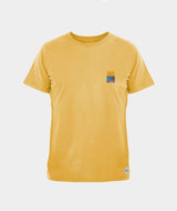 RE.ELSK 1701 | ELSK® PCH BAGSØ BRUSHED MEN'S T-SHIRT | YELLOW