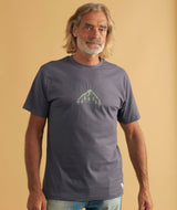 RE.ELSK 01095 | ELSK ISBJERG  BRUSHED T-SHIRT | STONE PURPLE