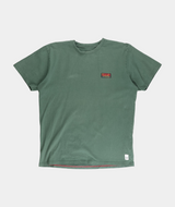 RE.ELSK 1786 | ELSK® ESSENTIAL SUNSIGN PCH BRUSHED MEN'S T-SHIRT | FOREST GREEN