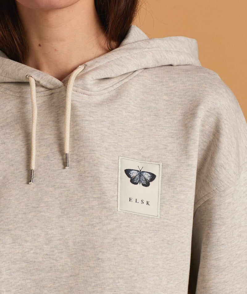 12012 | ELSK® BLAAFUGL PCH FIONA WOMEN'S HOODIE | SNOW MELANGE