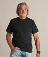 RE.ELSK 2071 | ELSK® ESSENTIAL BRUSHED T-SHIRT | DUSTY BLACK