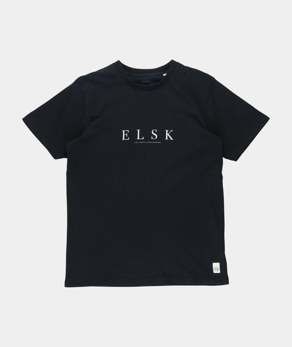 RE.ELSK 2319 | ELSK® PURE EP  BRUSHED T-SHIRT | DUSTY BLACK