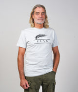 01012 | ELSK® VIND ESSENTIAL MEN'S TEE  | SEA GREY