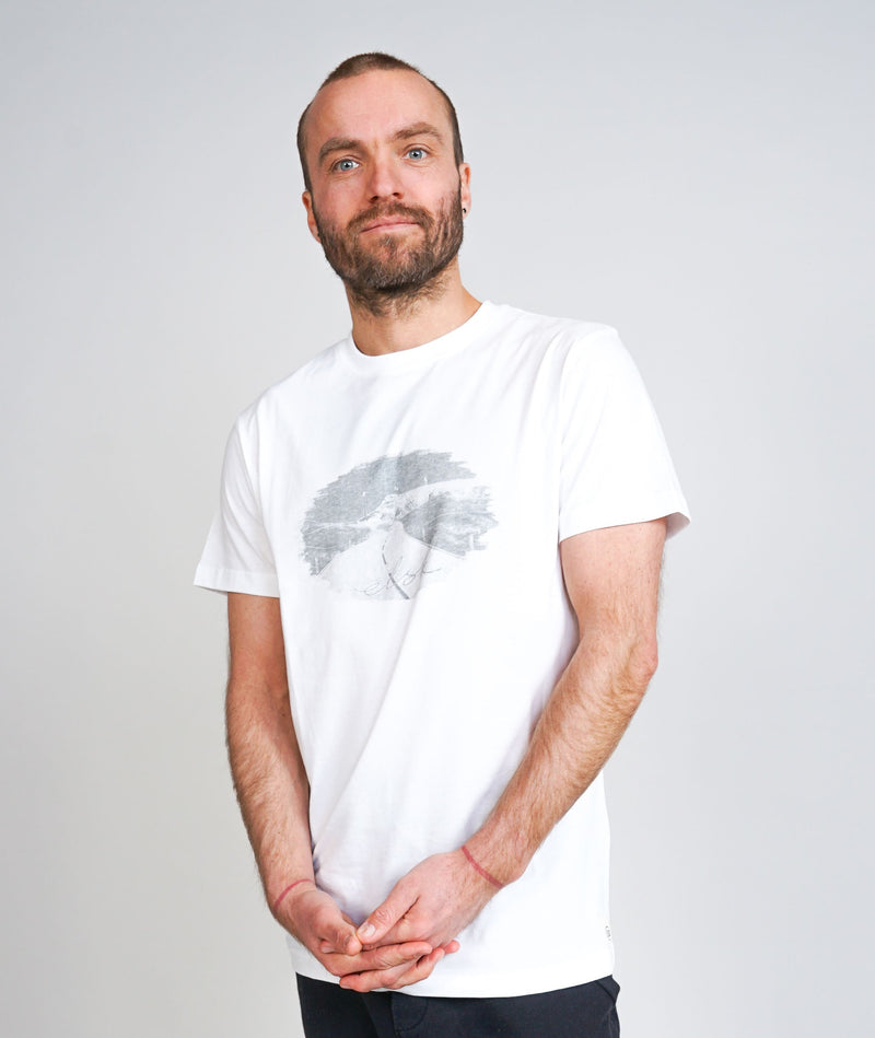 01114 | KYSTVEJ ESSENTIAL MEN'S T-SHIRT | WHITE