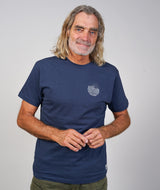 01069 | ELSK® PULS CH BRUSHED MEN'S TEE | NAVY
