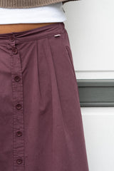 POPLIN WOMEN'S SKIRT