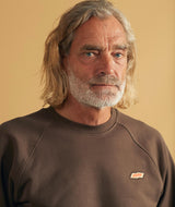 02037 | ELSK TECH PCH TVÆRS MEN'S CREWNECK | DARK OAK