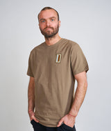 RE.ELSK 01062 | ELSK® BUNKERS PCH BRUSHED T-SHIRT | SMOKEY OLIVE