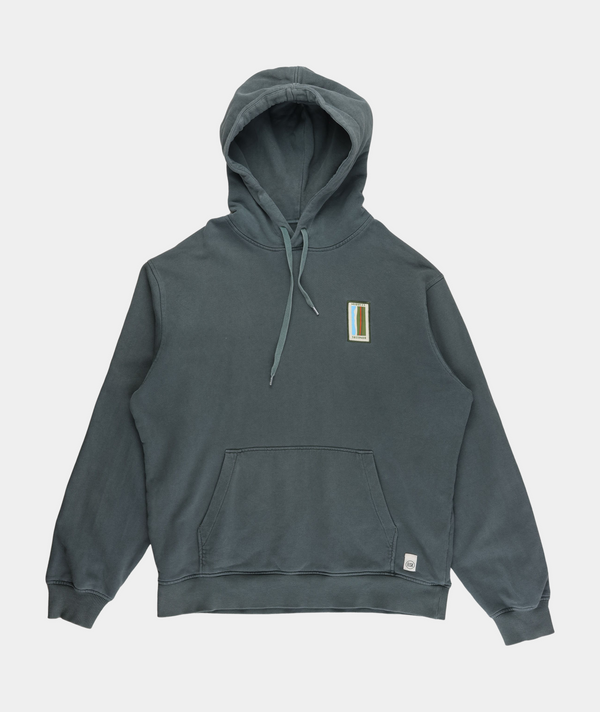 RE.ELSK 02027 | ELSK® BUNKERS PCH TVÆRS MEN'S HOODIE | STONE GREEN