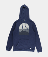 RE.ELSK 2358 | ELSK® VESTKYST TVÆRS MEN’S HOODIE | DARK NAVY