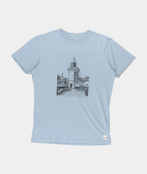 RE.ELSK MEN'S ROUND LOGO T-SHIRT
