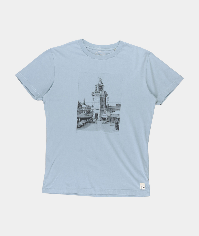RE.ELSK MEN'S ROUND LOGO T-SHIRT