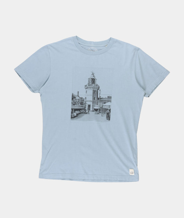 RE.ELSK MEN'S ROUND LOGO T-SHIRT