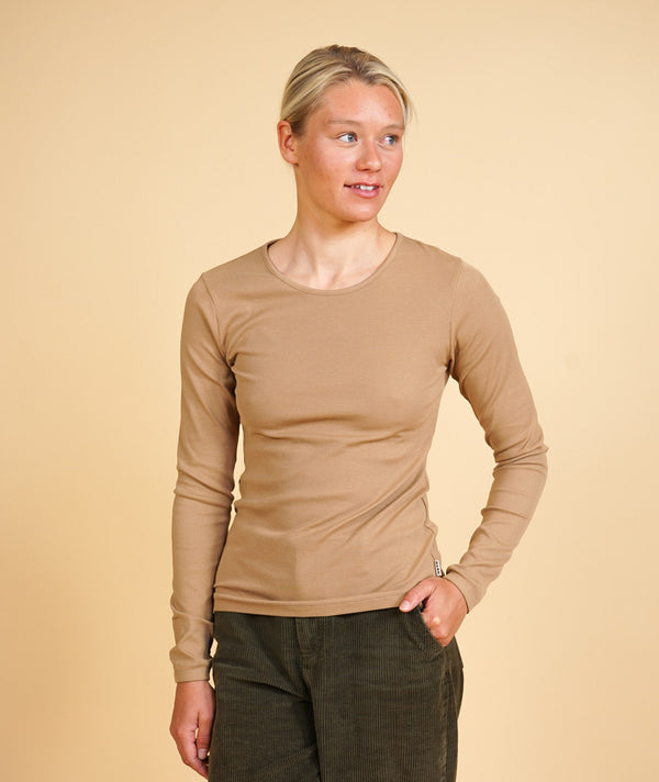 RE.ELSK RIB WOMEN'S LS T-SHIRT
