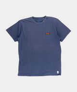 RE.ELSK 1785 | ELSK® ESSENTIAL SUNSIGN PCH BRUSHED MEN'S T-SHIRT | NAVY