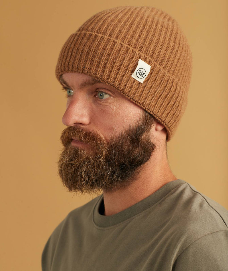 09032 | ELSK VESTER BEANIE | LIGHT BROWN