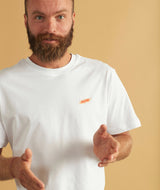 01091 | ELSK TECH PCH BRUSHED T-SHIRT | OPTIC WHITE