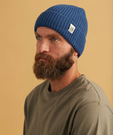 09033 | ELSK VESTER BEANIE | EVENING BLUE