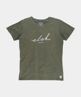 RE.ELSK 0245 | ELSK® SIGNED W. MEN’S TEE | MOSS GREEN