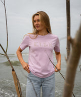 RE.ELSK 4507 | ELSK® FLORAL EMB LY WOMEN’S TEE | LAVENDER