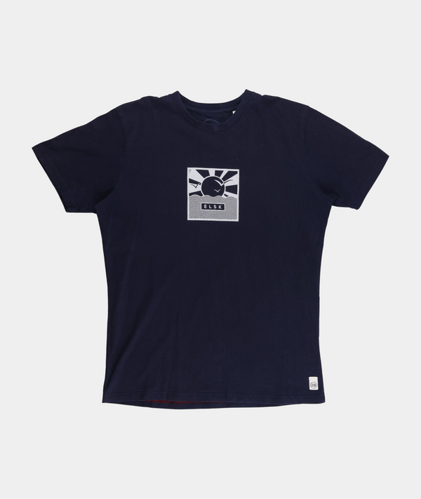 RE.ELSK 01007 | ELSK® CUBE21 BRUSHED T-SHIRT | DARK NAVY