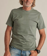 2331 | ELSK® ESSENTIAL BRUSHED T-SHIRT | DUSTY GREEN