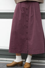 POPLIN WOMEN'S SKIRT
