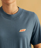 RE.ELSK 11062 | ELSK TECH PCH AGNES WOMEN'S TEE | VINTAGE INDIGO
