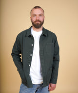 RE.ELSK KILIAN MEN'S HERRINGBONE OVERSHIRT