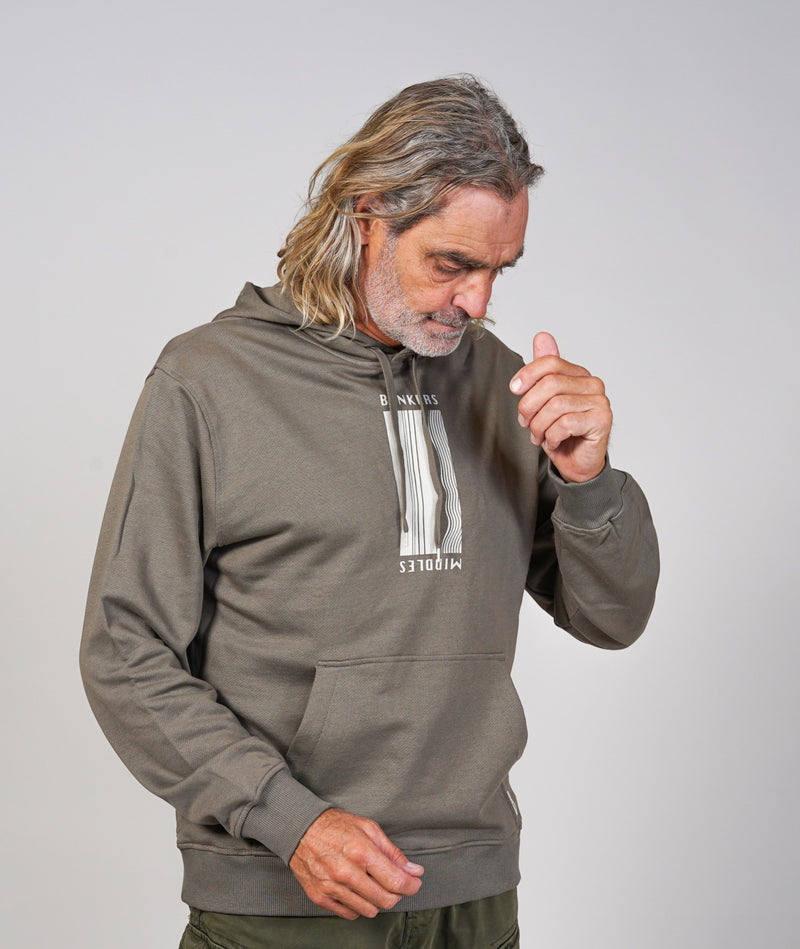 02026 | ELSK® BUNKERS SENNELS MEN'S HOODIE | SMOKEY OLIVE