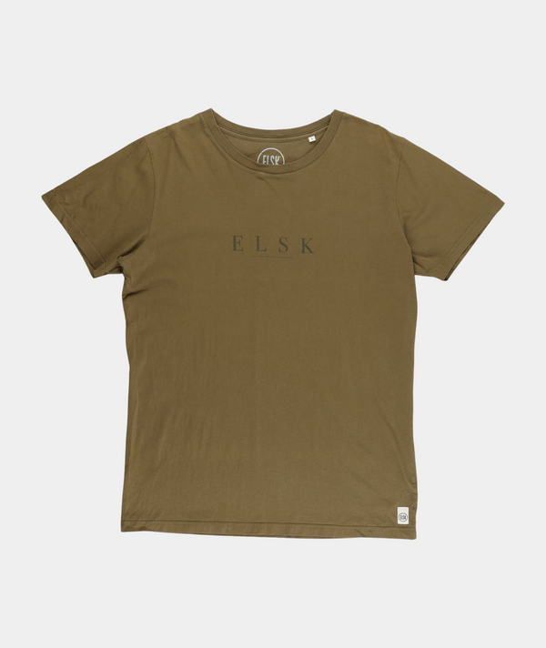 RE.ELSK WOMEN'S GREEN T-SHIRT