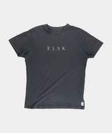 RE.ELSK 01031 | ELSK® PURE EP  BRUSHED T-SHIRT | PIRATE BLACK