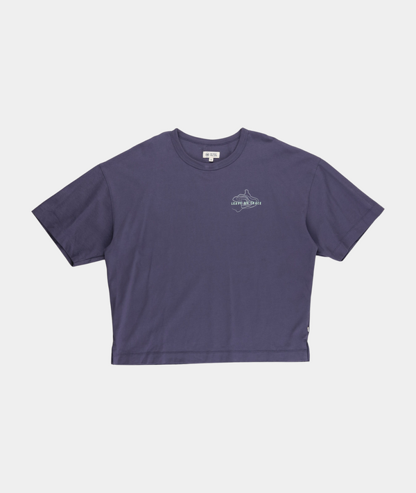 RE.ELSK 11065 | ELSK NO TRACE THILDA TUNG TEE | STONE PURPLE