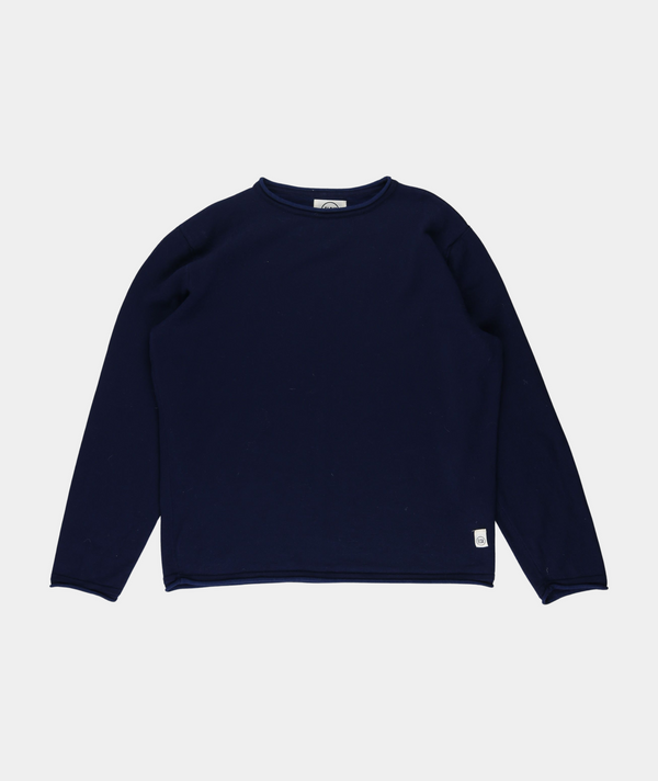 RE.ELSK 05006 | ELSK LØNNERUP MEN'S KNIT DOUBLE KNITTED | DARK NAVY