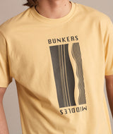01066 | ELSK® BUNKERS BRUSHED MEN'S TEE  | SUNLIGHT