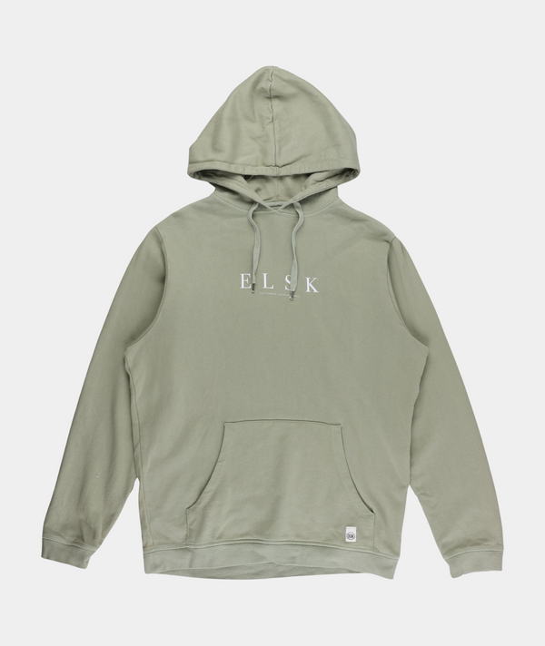 RE.ELSK 2380 | ELSK® PURE TVÆRS MEN’S HOODIE | LIGHT GREEN