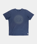 RE.ELSK 2311 | ELSK® SEA LOGO ESSENTIAL BRUSHED MEN'S TEE  | NAVY