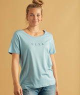 11053 | ELSK® PURE ZEN WOMEN'S TEE | FADED DENIM