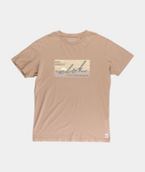 RE.ELSK 01076 | ELSK® SUNSIGN22 ESSENTIAL MEN'S TEE  | TAUPE BROWN