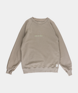 RE.ELSK 02044 | ELSK MAP TVÆRS MEN'S CREWNECK | SMOKEY OLIVE