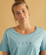 11053 | ELSK® PURE ZEN WOMEN'S TEE | FADED DENIM