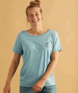 11054 | ELSK® MIDDLES CH ZEN WOMEN'S TEE | FADED DENIM