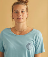 11054 | ELSK® MIDDLES CH ZEN WOMEN'S TEE | FADED DENIM