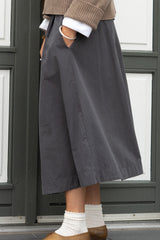 POPLIN WOMEN'S SKIRT