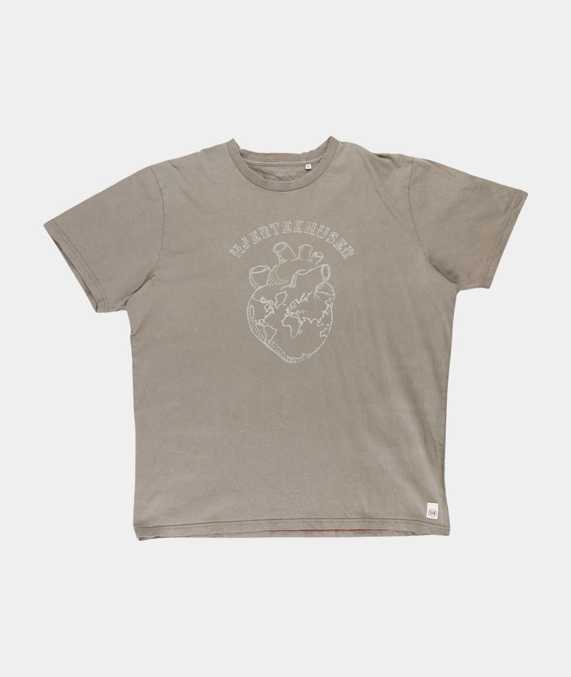 RE.ELSK MEN'S HJERTEKNUSER T-SHIRT