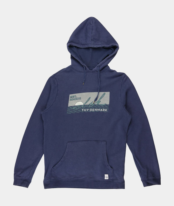 RE.ELSK 0305 | ELSK® SUNSIGN MEN'S HOODIE | NAVY